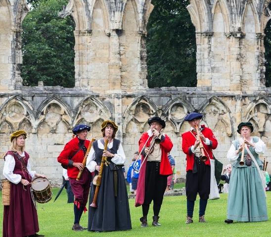 Doncaster Waits in St Mary's Abbey 2014