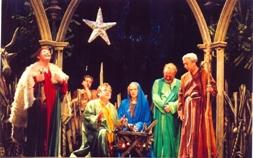 Shepherds at Nativity