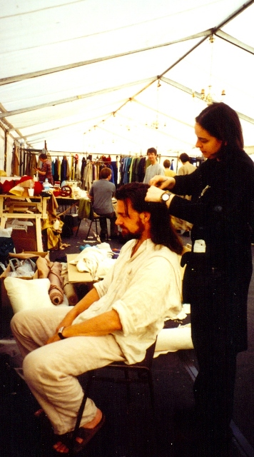 Dressing room, hairdresser