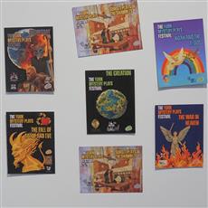 cards in exhibition